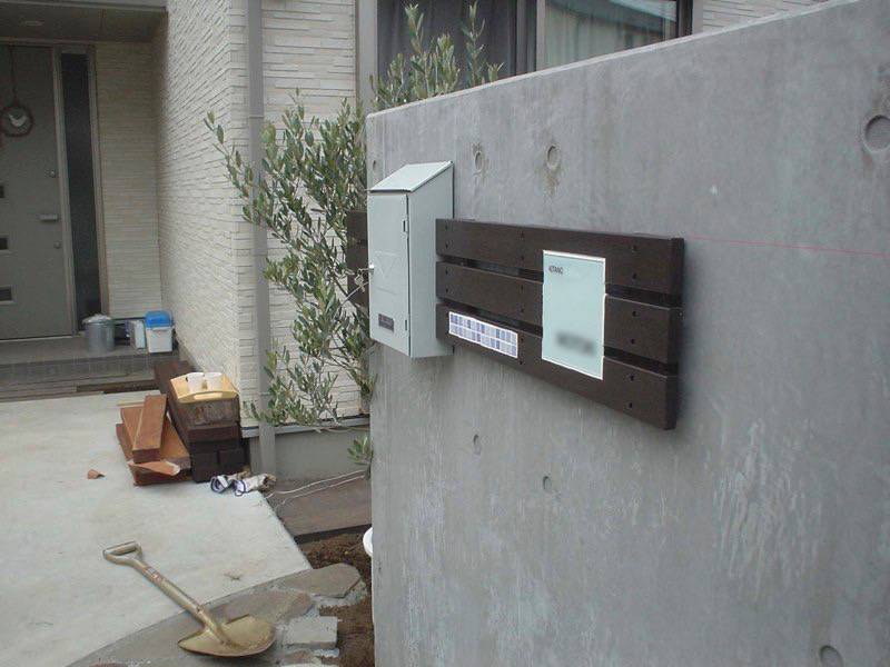看板デザイン制作実績-住宅表札デザイン施工